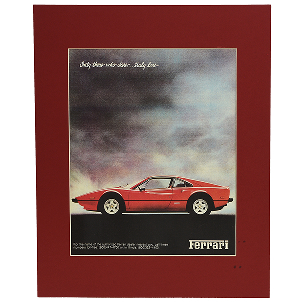Ferrari 308 -Only Those Who Dare... Truly Live- ポスター(プリント仕上げ)