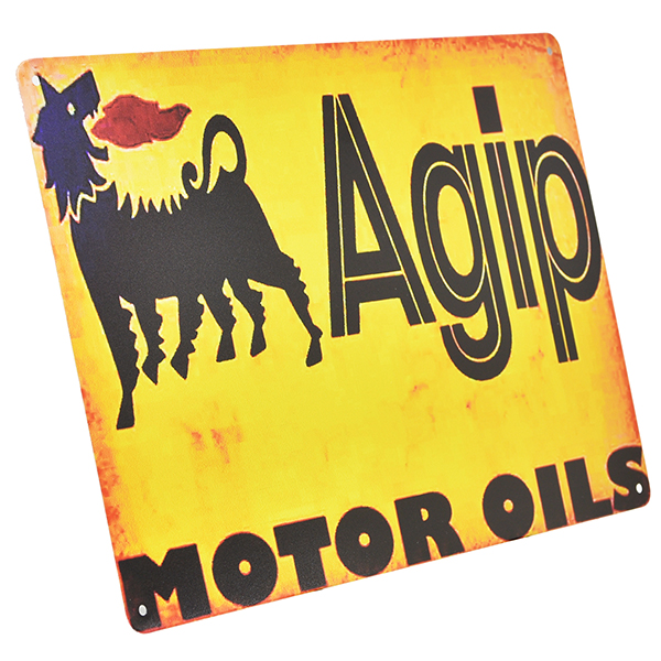 Agip Vintage Sign Boad