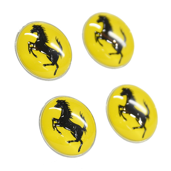 Ferrari(Cavallino) 3D Emblem Sticker Set
