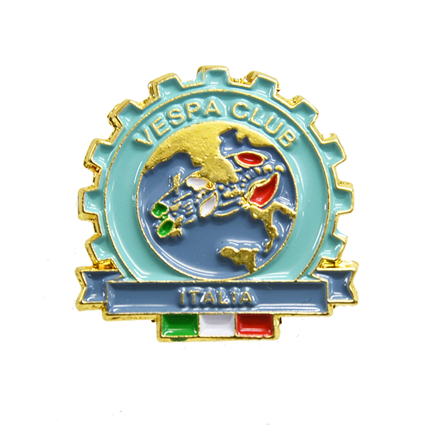 Vespa Club ITALIA ピンバッジ