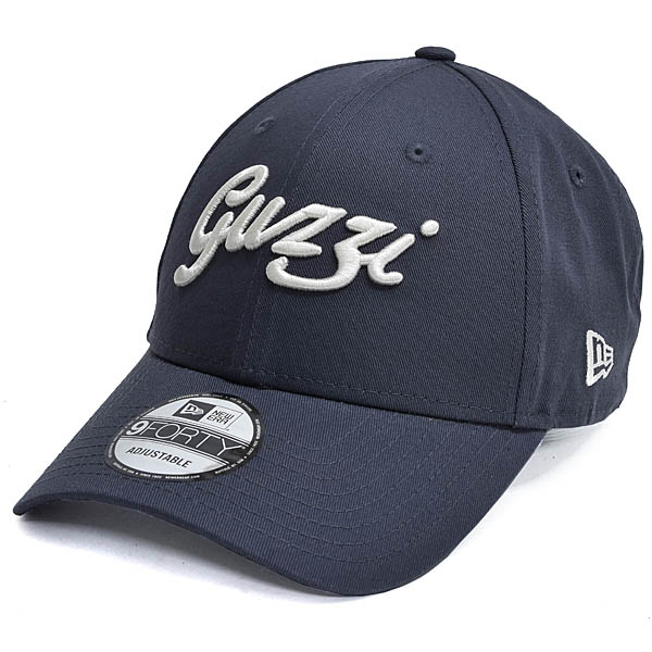 Moto Guzziオフィシャル9Fortyベースボールキャップ-Heritage-(グレー) by NEW ERA