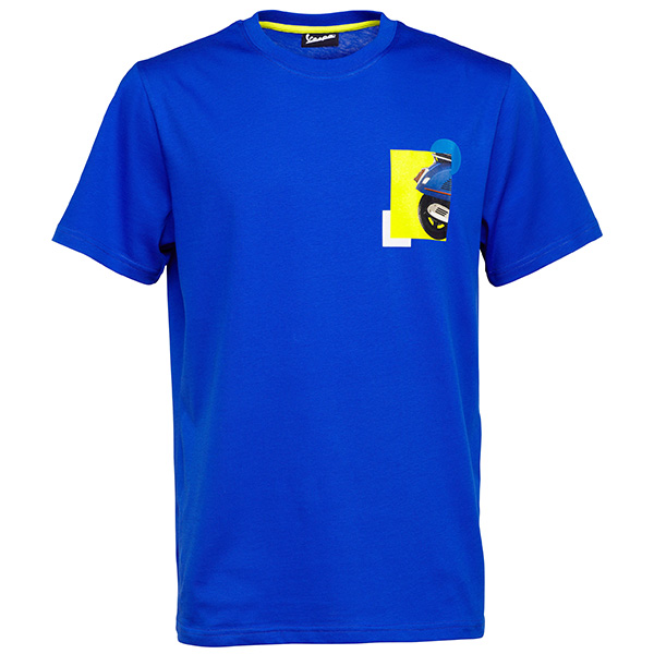 VespaオフィシャルTシャツ-Heritage-(ブルー)