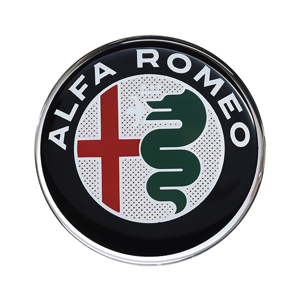 Alfa Romeo純正Newエンブレム3Dステッカー(48mm/カラー)-21835-