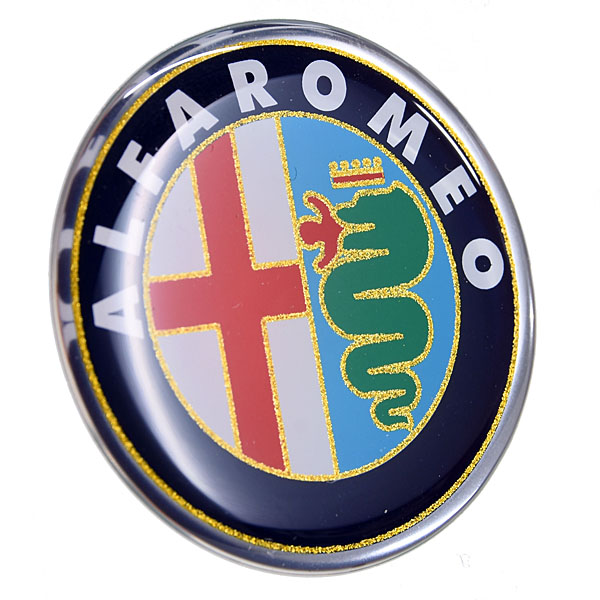 Alfa Romeo 3D Emblem Stickers(45mm)-21847-
