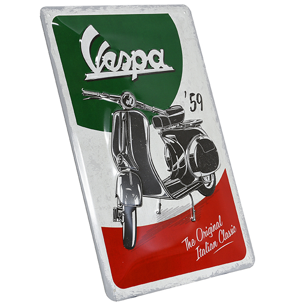 Vespaオフィシャルサインボード-Italian Classic-