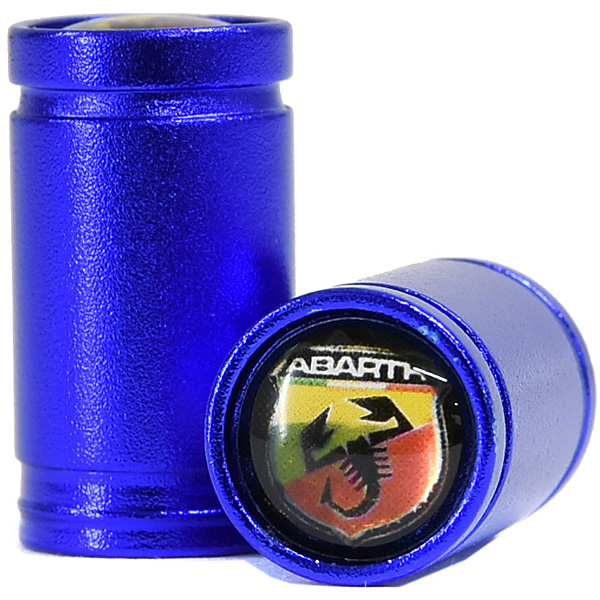 ABARTH Emblem Air Valve Cap(Blue)