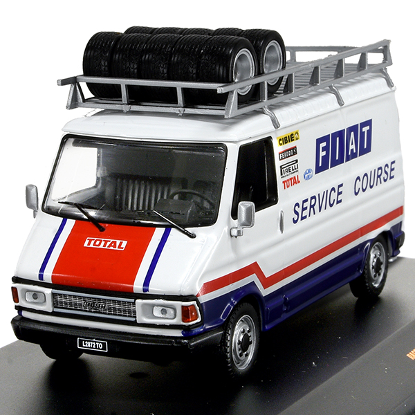 1/43 FIAT 242 ミニチュアモデル-1979-(FIAT FRANCE Service Course)