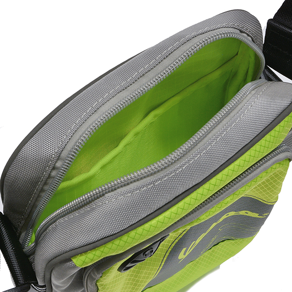 Vespa Official City Cross Schoulder Bag(Gray/Lime)