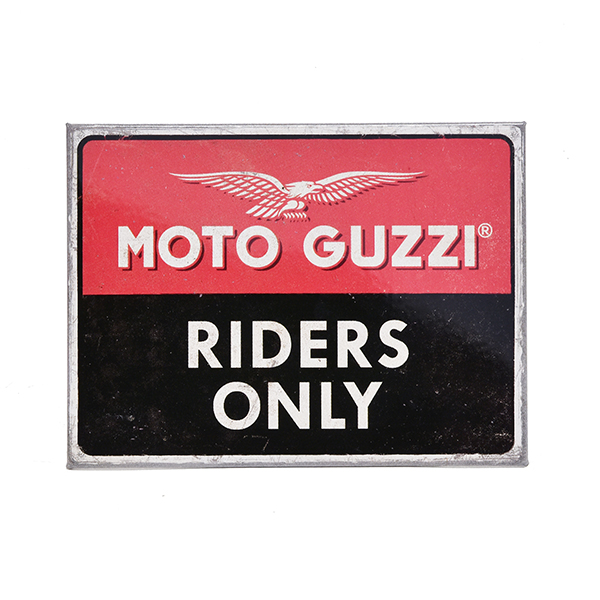 MOTO GUZZIオフィシャルマグネット-RIDERS ONLY-