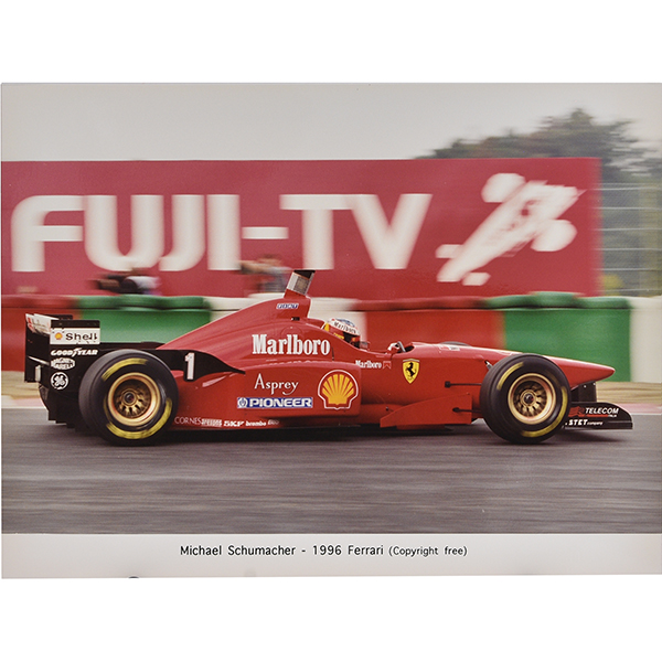 Scuderia Ferrari 1996オリジナルプレスフォト-M.Schumacha-