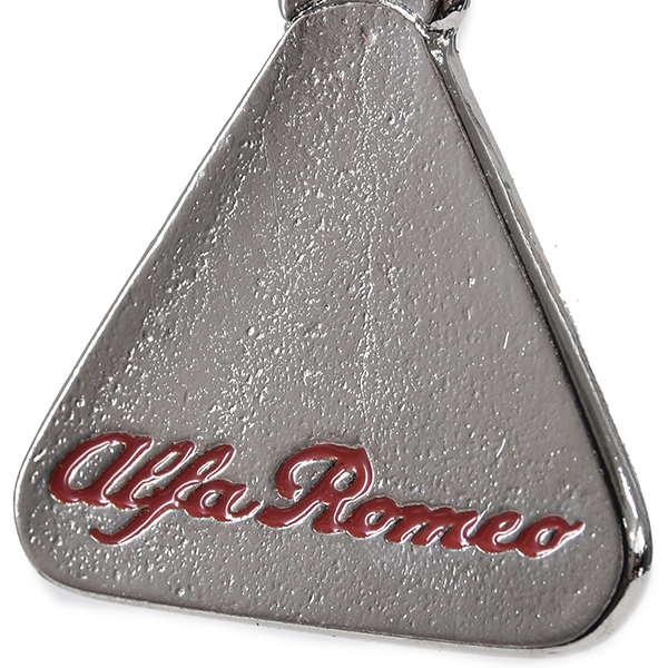 Alfa Romeo純正NEW Quadrifoglioメタルキーリング
