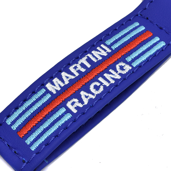 MARTINI RACINGオフィシャルレザーストラップキーリング by Sparco