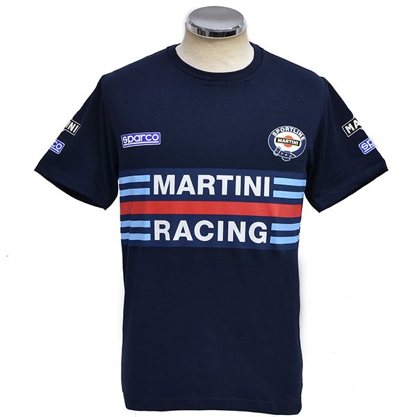 MARTINI RACINGオフィシャルTシャツ(ネイビー) by Sparco