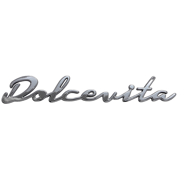 FIAT Genuine 500 Dolcevita Rear Logo Emblem