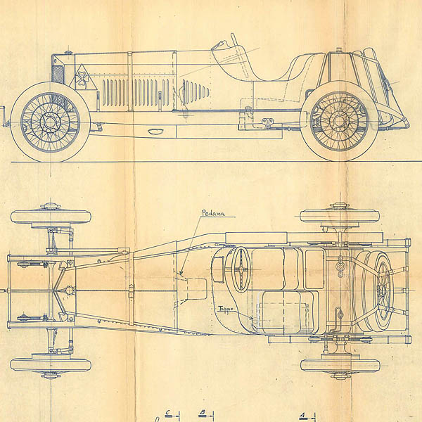 Alfa Romeo RL T.F. 1924完成予想図