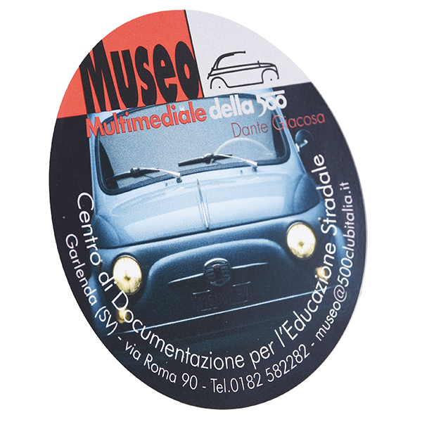 MUSEO MULTIMEDIALE DELLA 500 DANTE GIACOSA Sticker(NEW)