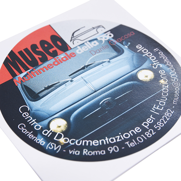 MUSEO MULTIMEDIALE DELLA 500 DANTE GIACOSA Sticker(NEW)