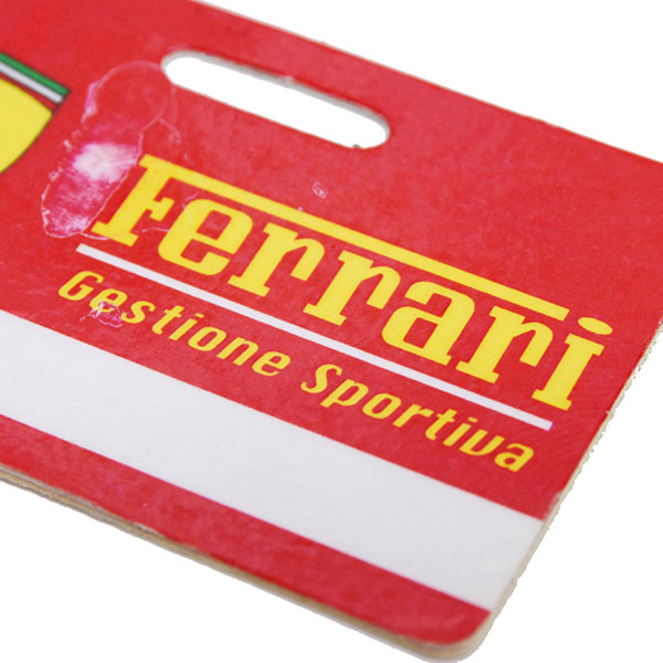 Ferrari Gestione Sportiva Bag tag