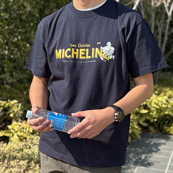 MICHELIN Official T-Shirts -Travel-(Navy)