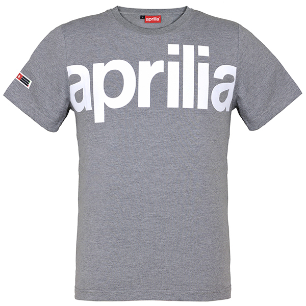 ApriliaオフシャルライフスタイルTシャツ(グレー)