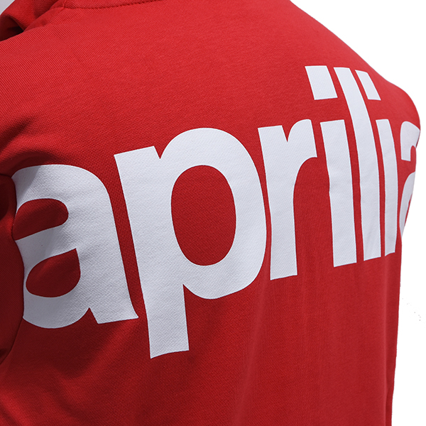 Aprilia Official Life Style Zip Up Hoodie(Red)