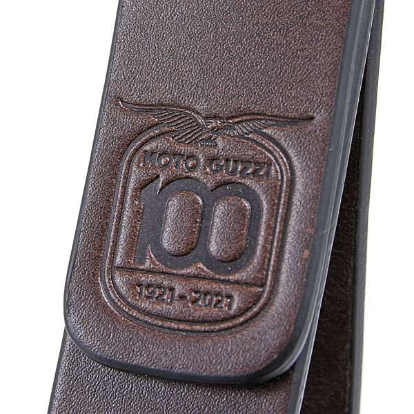 Moto Guzzi 100th Anniversary Leather Keyring