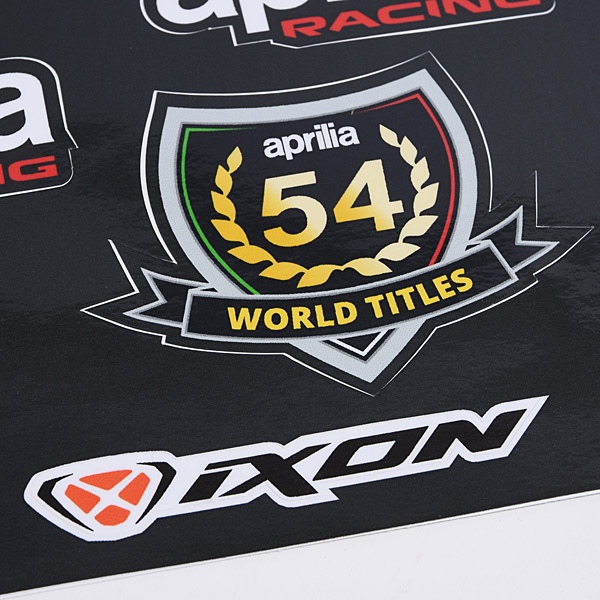 Sticker Sheet Aprilia Racing 25x20cm
