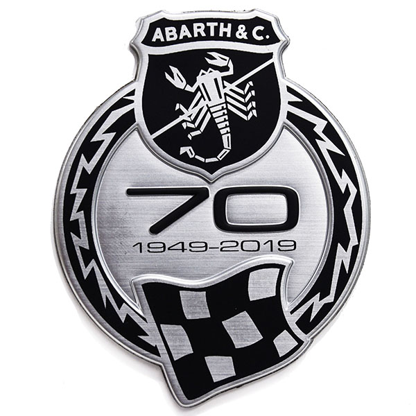 ABARTH Genuine 124spider 70th Memorial Side Emblem