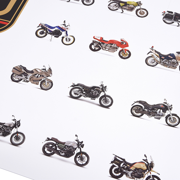 Moto Guzzi 100th Anniversary Poster