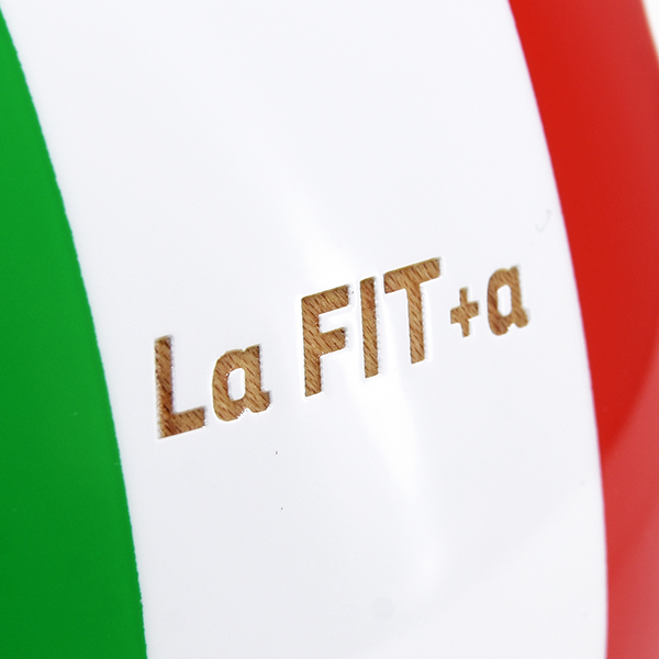 FIAT/ABARTH 500 595 Wooden Fuel Cap (Tricolor/grooved)by La FIT+a