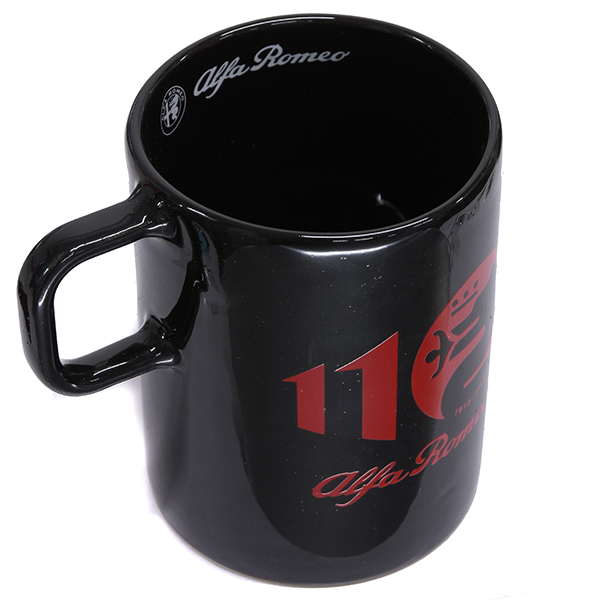 Alfa Romeo Official 110anni Ceramic Mug Cup(Black)