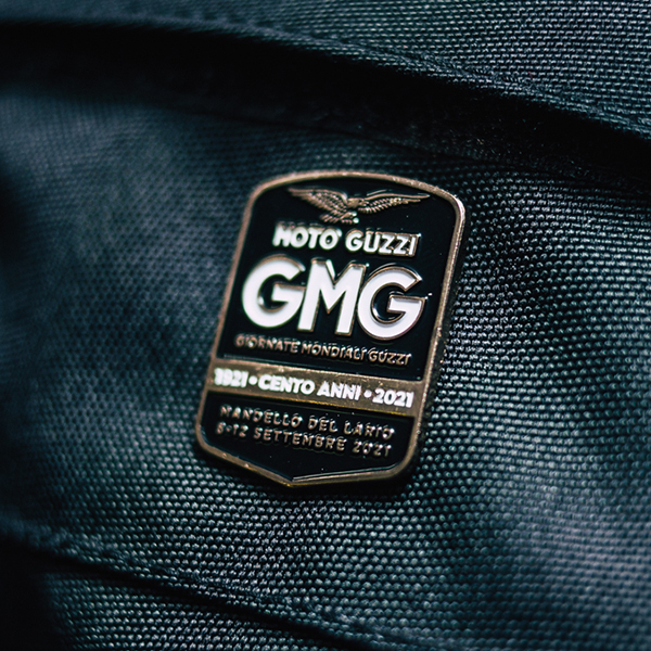Moto Guzziオフィシャル100th Anniversary GMG ピンバッジ