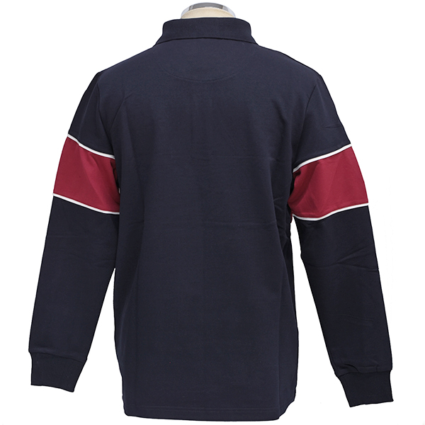 MASERATI Official CLASSICHE Stripe Polo shirts