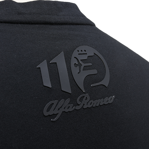 Alfa Romeo Official 110th Anniversary Embossed Emblem T-shirts (Black)