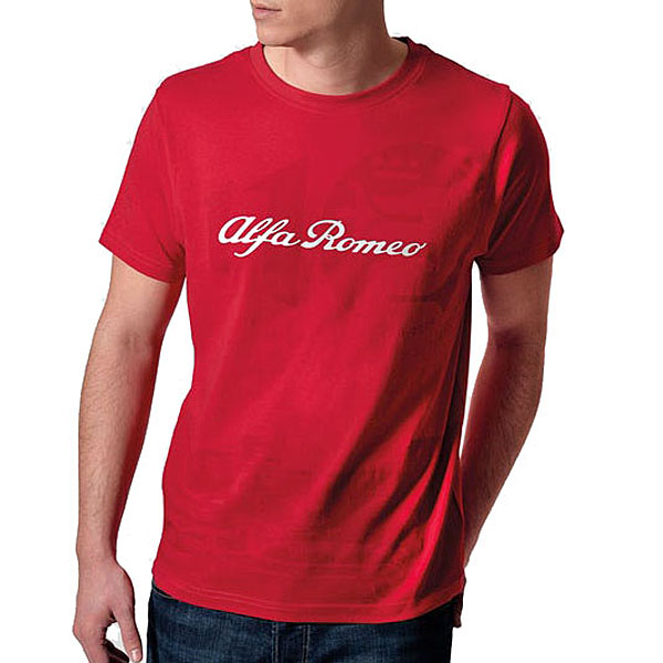 Alfa Romeo Official 110th Anniversary Classiche Race T-shirts (Red)