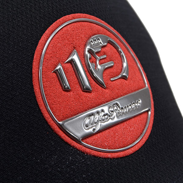 Alfa Romeo Official 110th Anniversary Emblem Baseball Cap (Black)
