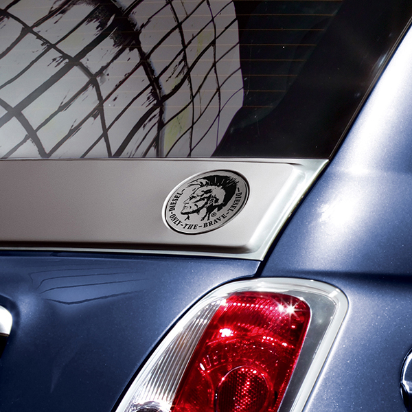 FIAT Genuine 500 Rear Gate Emblem by DIESEL