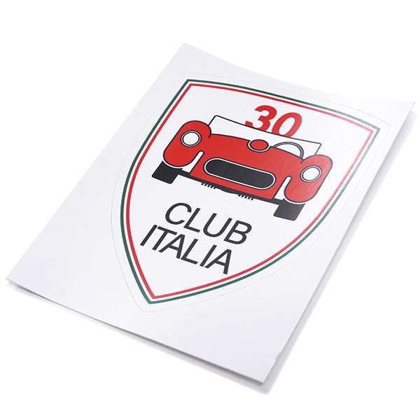 CLUB ITALIA 30周年記念エンブレムステッカー