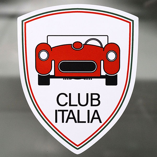 CLUB ITALIA エンブレムステッカー(NEW TYPE)<br><font size=-1 color=red>06/18到着</font>
