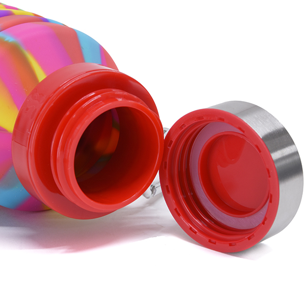 FIAT Official Rainbow Graphic Folding Drink Bottle (18 OZ.)