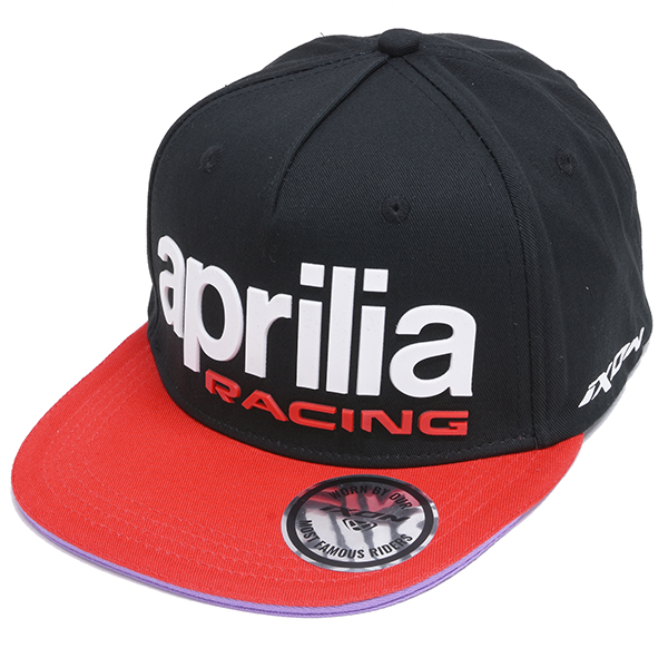 Aprilia RACING 2022オフィシャルフラットバイザーキャップ