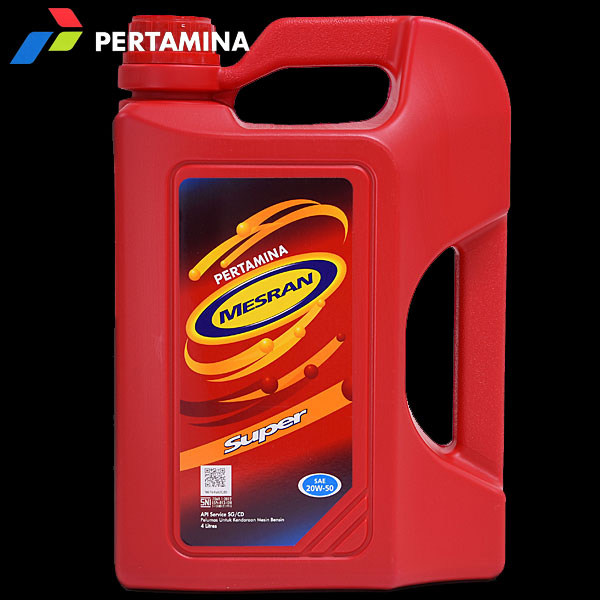 PERTAMINA Engine Oil MESRAN SUPER(SAE 20W-50) 4L