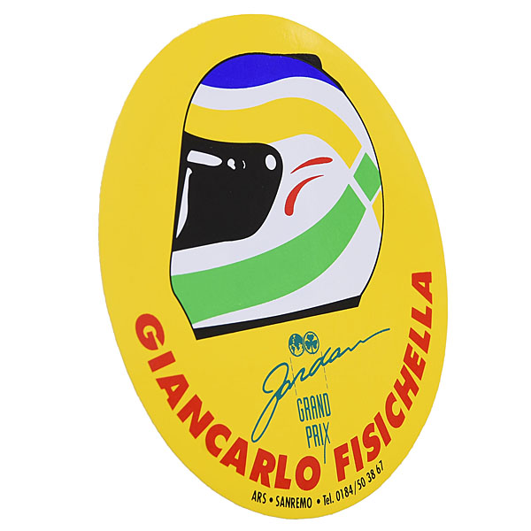 GIANCARLO FISICHELLA JORDAN Round Sticker