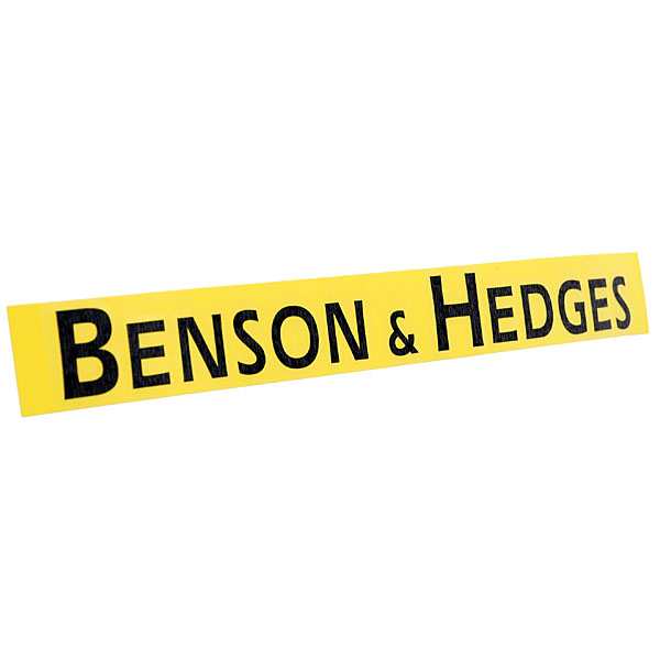JORDAN F1 Original Helmet Visor Sticker(Benson & Hedges)