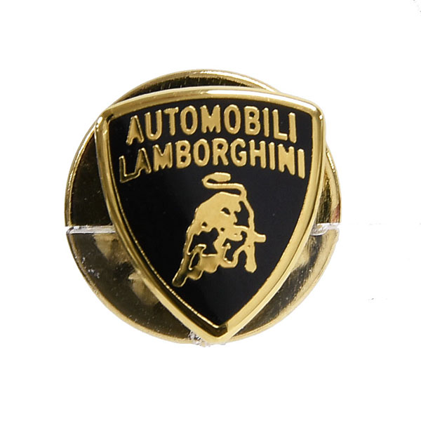 Lamborghini Emblem Pin Badge (Golad/Small)