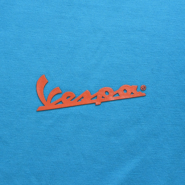 Vespa Official T-Shirts -PRIMAVERA-(Blue)