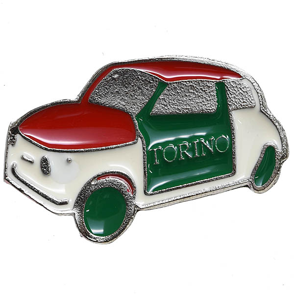 FIAT Nuova500 Torinoマグネット(トリコローレ)