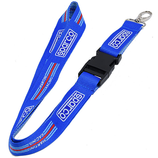 MARTINI RACING Official Jaquard Neck Strap by Sparco