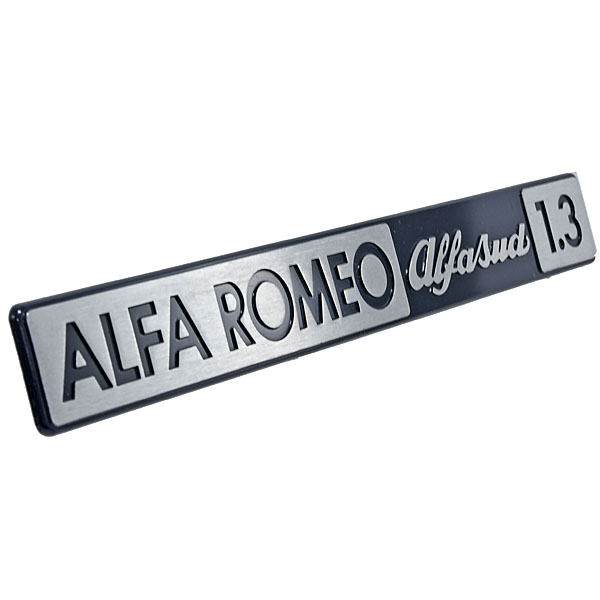  Alfa Romeo Genuine Alfasud Logo Plate1.3