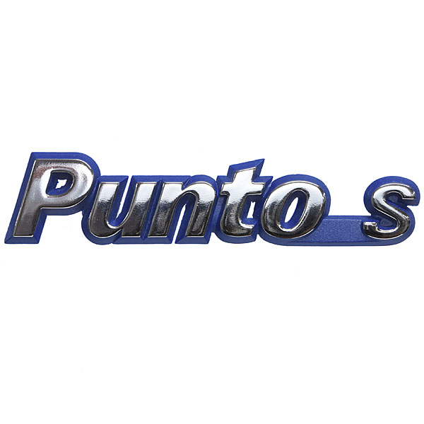 FIAT Genuine Punto S Logo Emblem